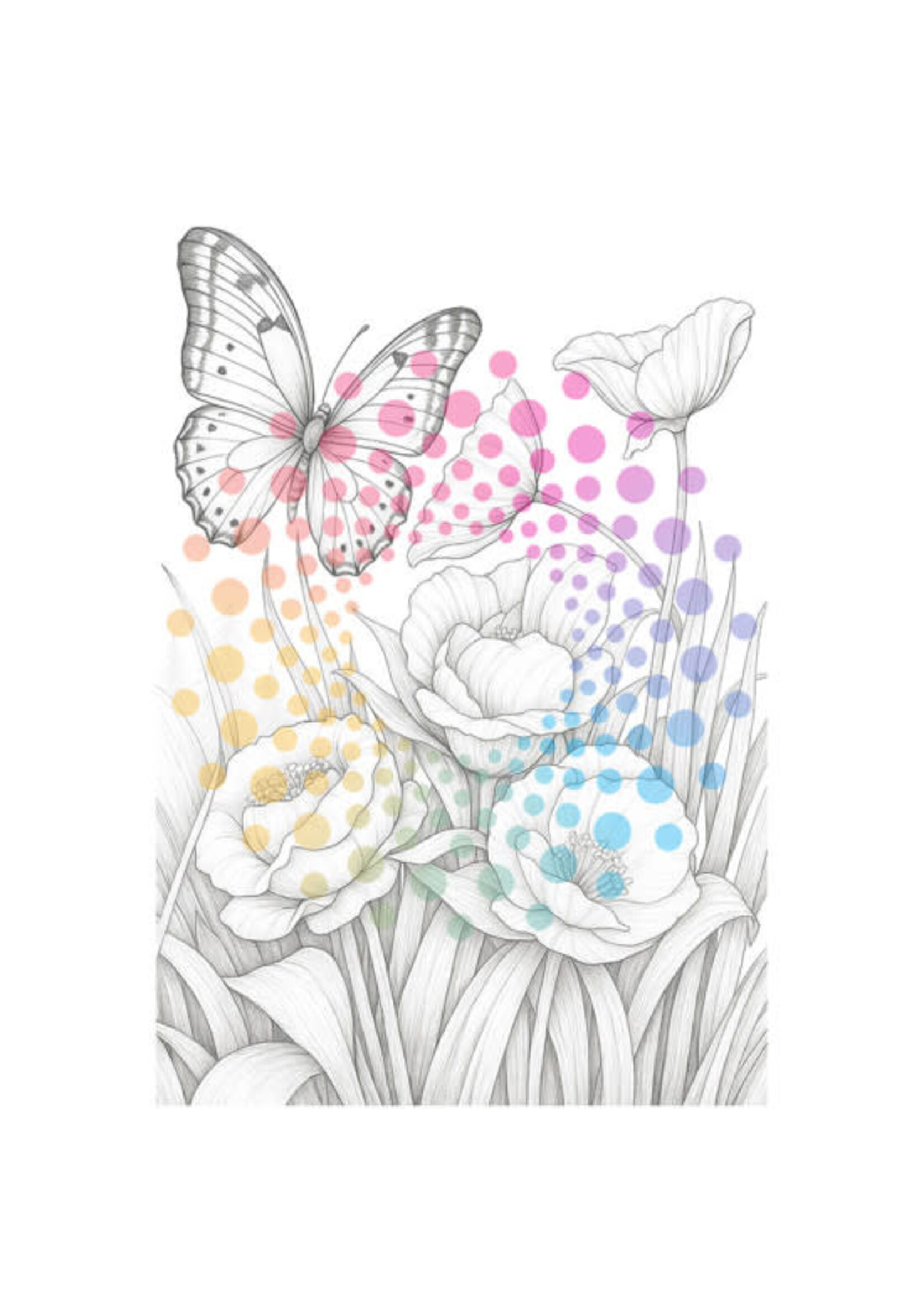 Bloemen & Vogels | Kleurboek voor Volwassenen