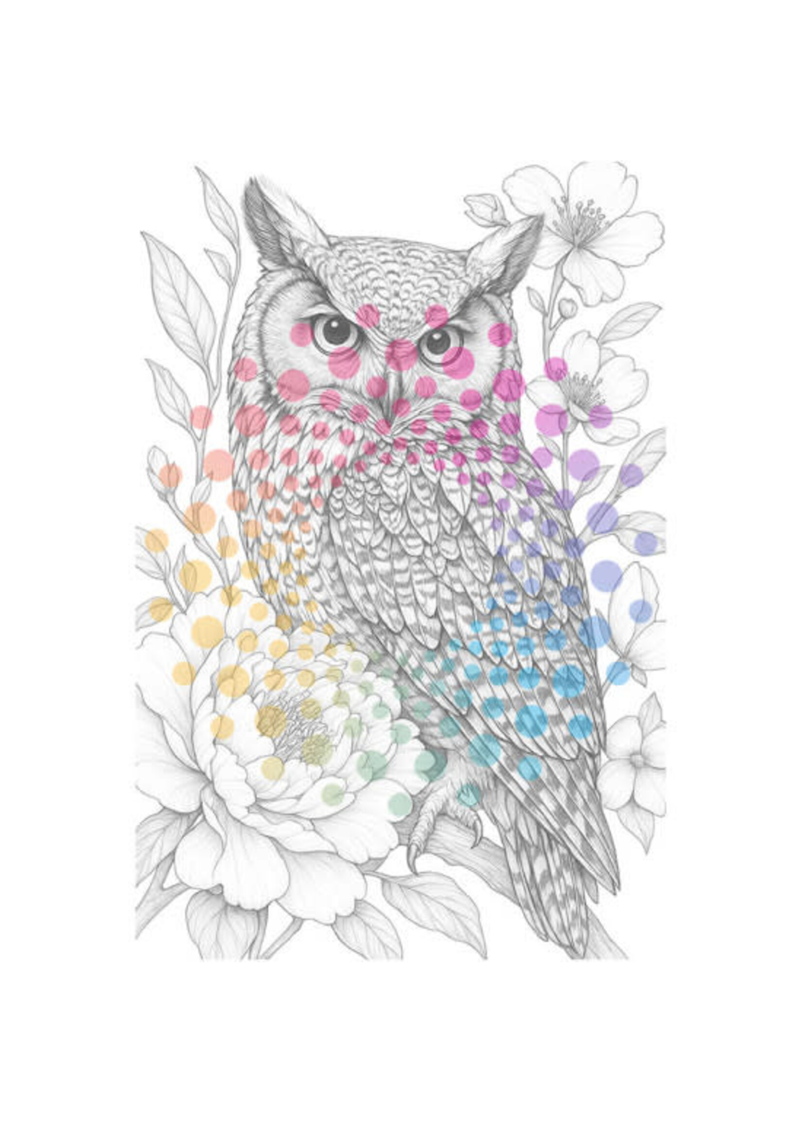 Bloemen & Vogels | Kleurboek voor Volwassenen