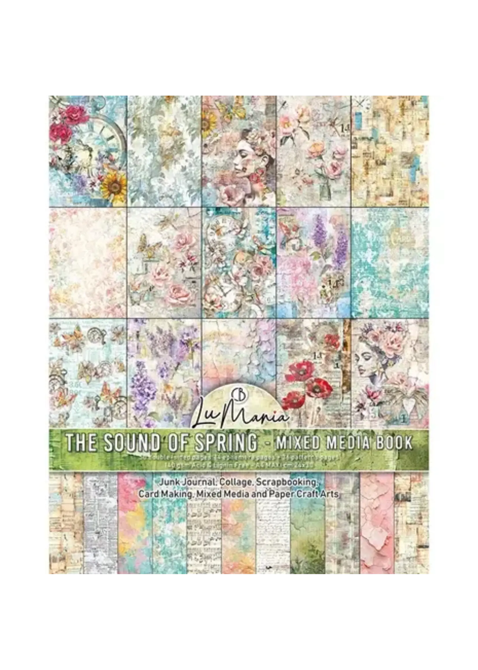 The Sound of Spring A4 Maxi Mixed Media Book (MA009)