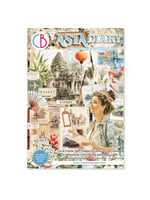 Asia Diary A4 Junk Journal Ephemera Book (32pcs) (CBB028)