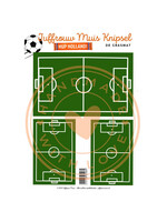 Juffrouw Muis Knipsel - Hup Holland - Oranje Boven