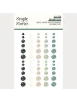 Simple Vintage Timeless Harmony Glitter Enamel Dots (27032)