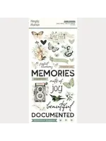 Simple Vintage Timeless Harmony Foam Stickers (27030)