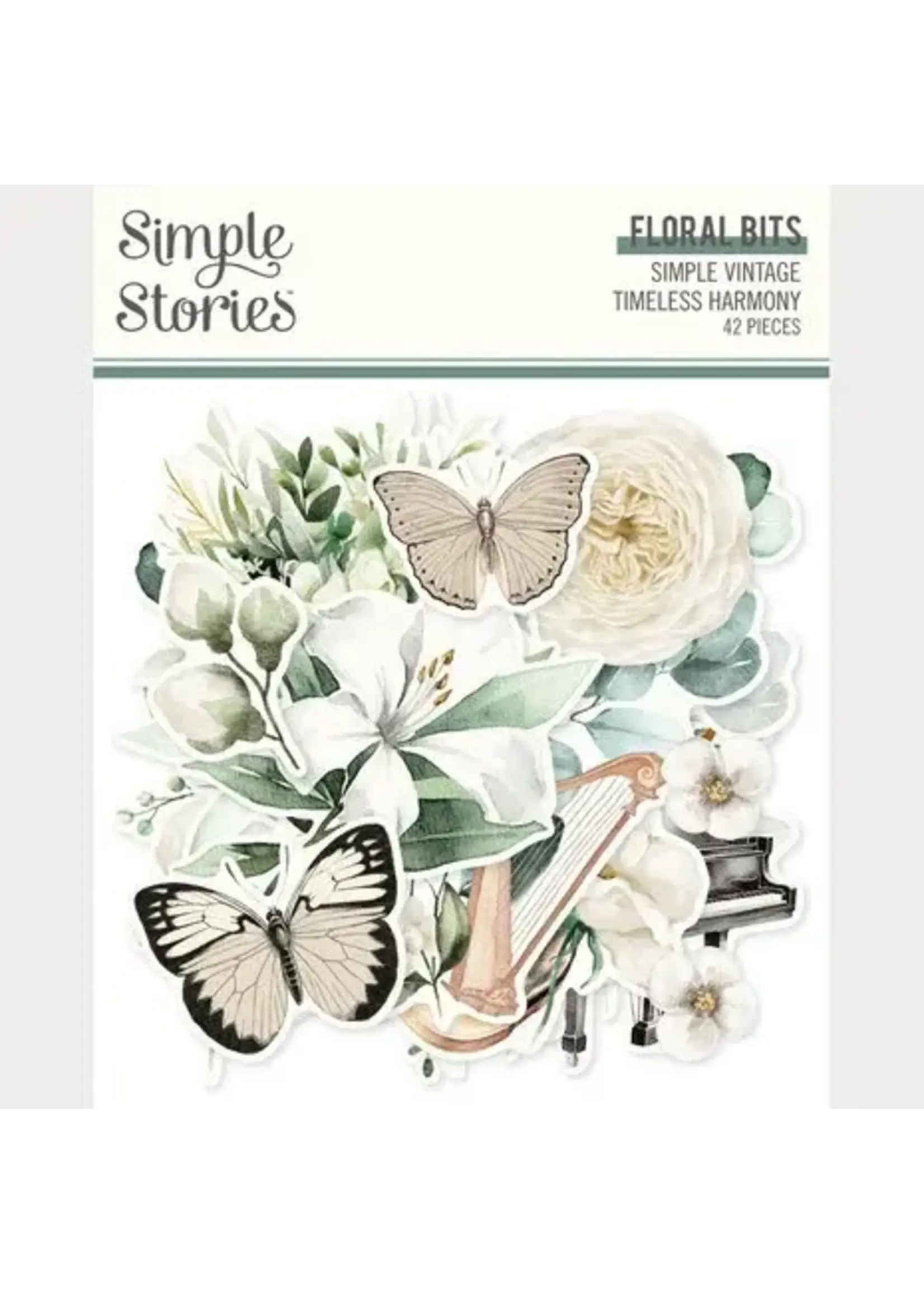 Simple Vintage Timeless Harmony Floral Bits & Pieces (27028)