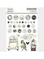 Simple Vintage Timeless Harmony Decorative Brads (27031)