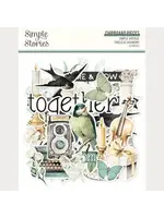 Simple Vintage Timeless Harmony Chipboard Pieces (27025)