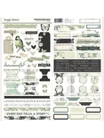 Simple Vintage Timeless Harmony Cardstock Stickers Basics (27003)