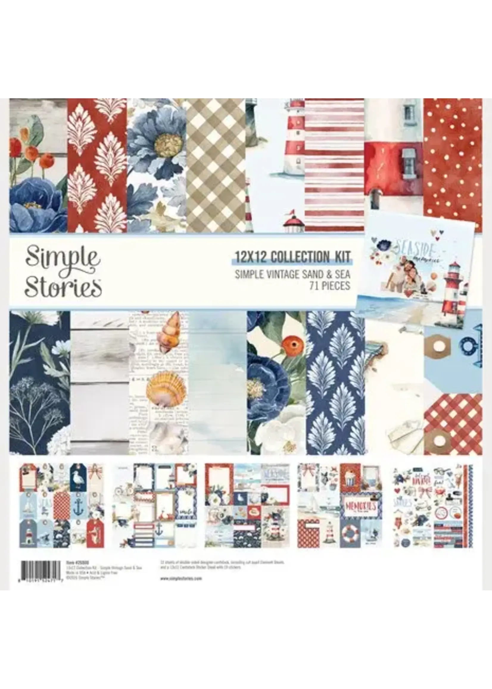 Simple Vintage Sand & Sea Collection Kit (26900)