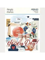 Simple Vintage Sand & Sea Journal Bits & Pieces (26927)