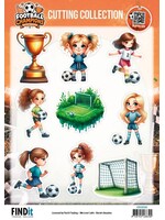 Cutting Collection - Berrie's Beauties - Football Champions - Girls United