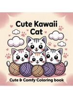 FITCCB10003 - Kleurboek – Schattige kawaii kat