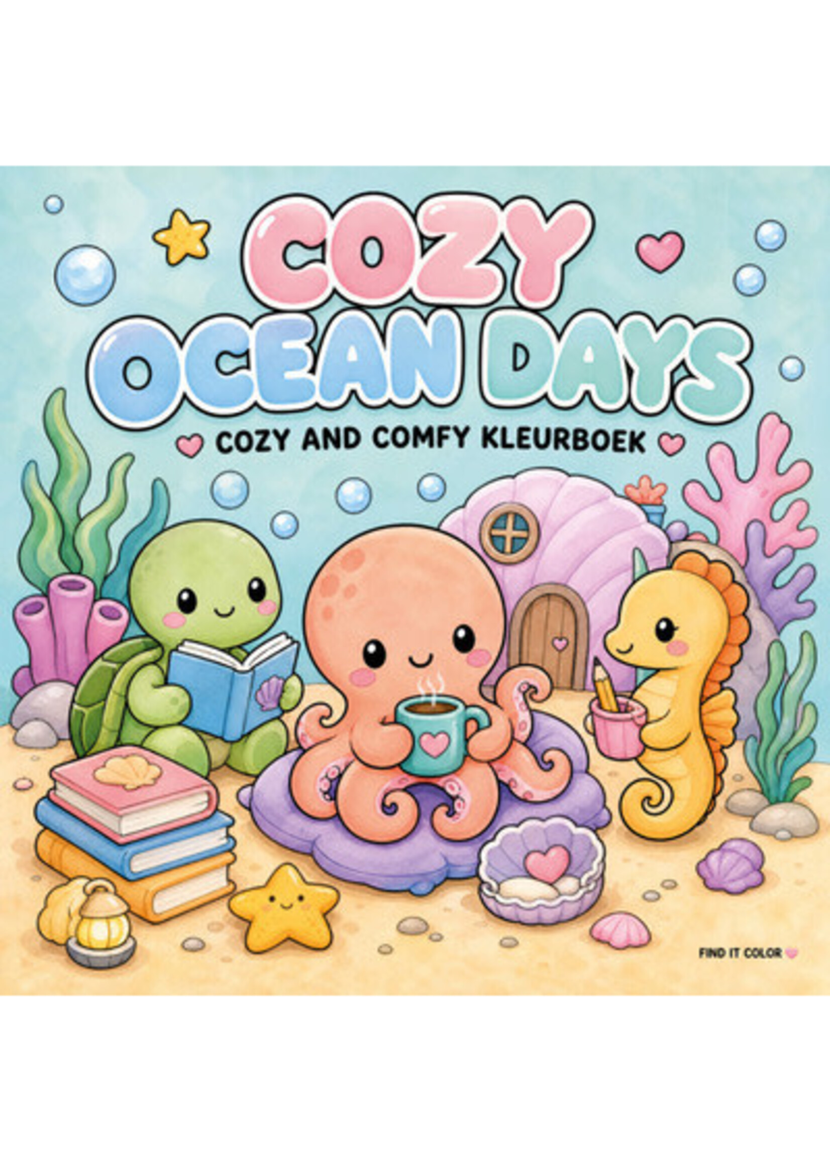 FITCCB10009 - Kleurboek – Gezellige oceaandagen