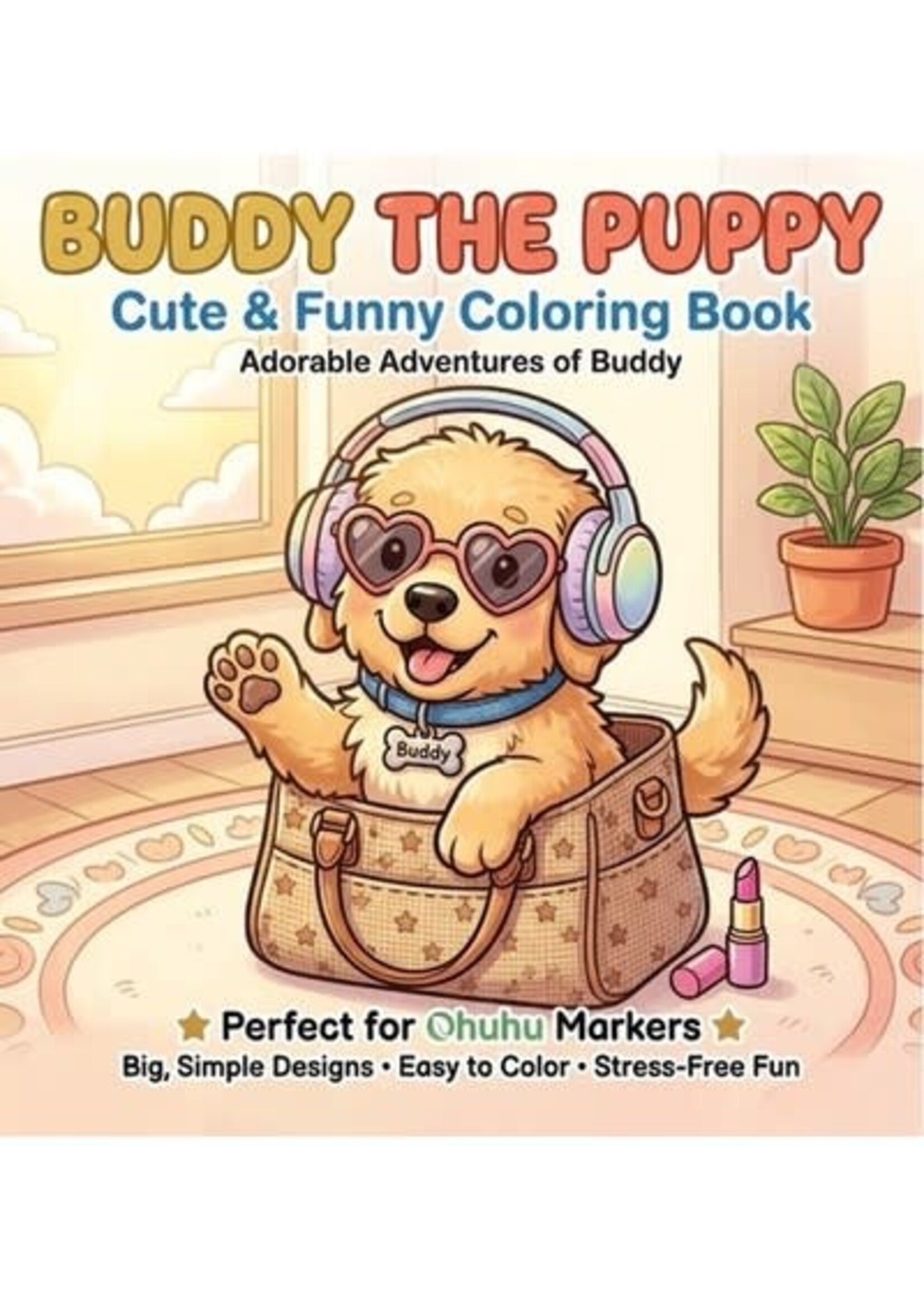 FITCMCB10001 - Mini kleurboek – Buddy de puppy