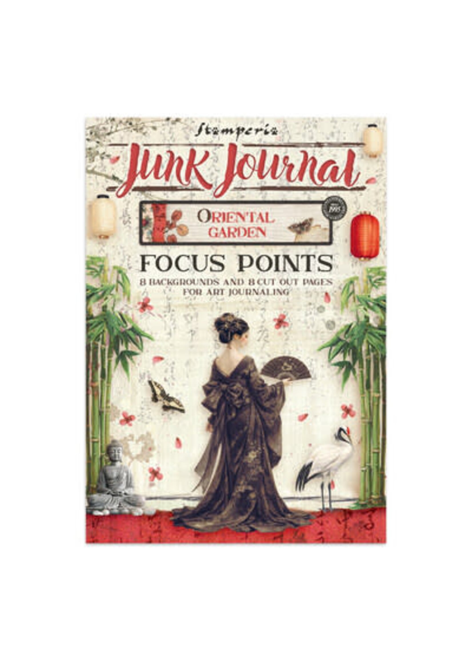 SBJKS05 - Stamperia junk journal focuspunten A5 – Oriental Garden