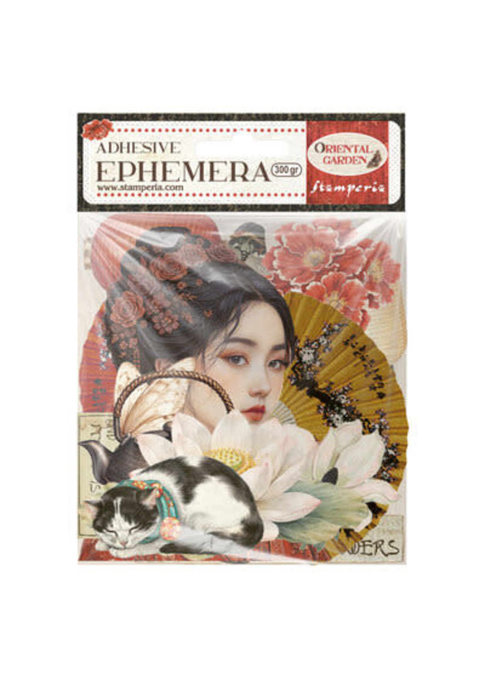 DFLCT87 - Stamperia Ephemera – Oriental Garden