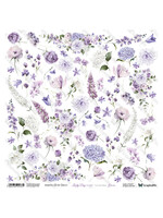 Lovely Day IN VIOLET - Flowers Producer : ScrapAndMe   Product code : LDIV-12