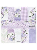 Lovely Day IN VIOLET, 12" x 12" scrapbooking paper pack  Product code : LDIV-11