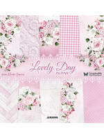 Lovely Day IN PINK, 12" x 12" scrapbooking paper pack