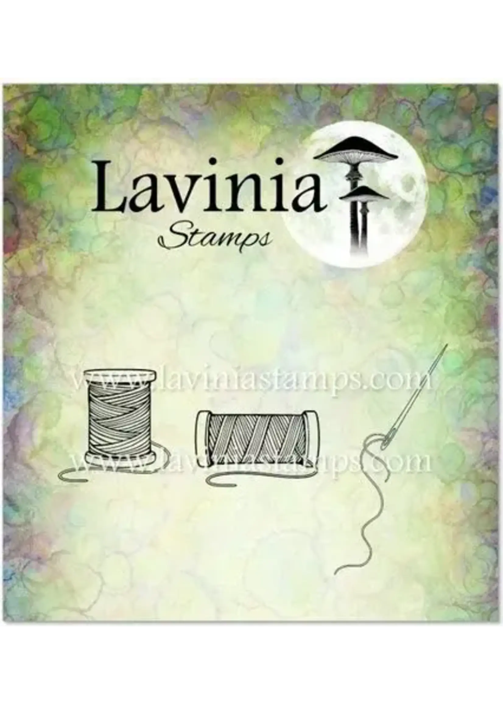 Reels & Needle Stamp (LAV1060)