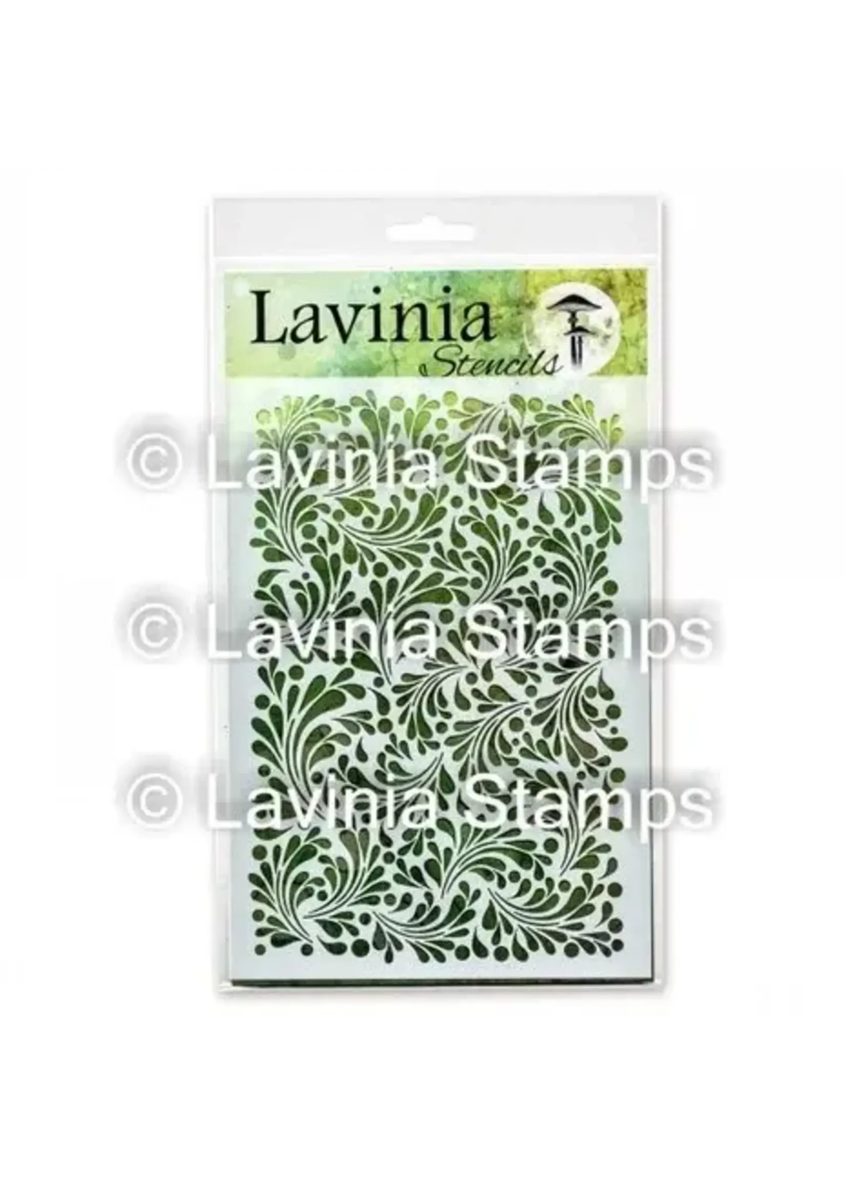 Feather Leaf Stencils (ST014)
