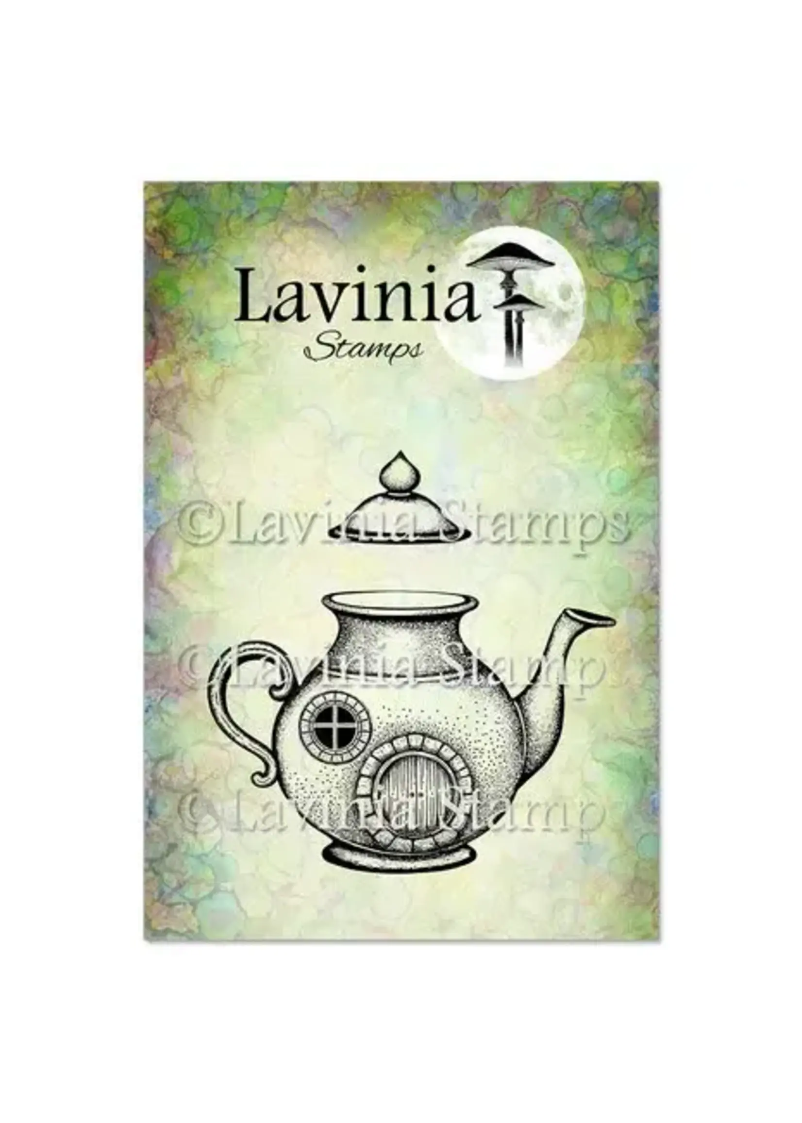 Teapot Cottage Stamp (LAV995)