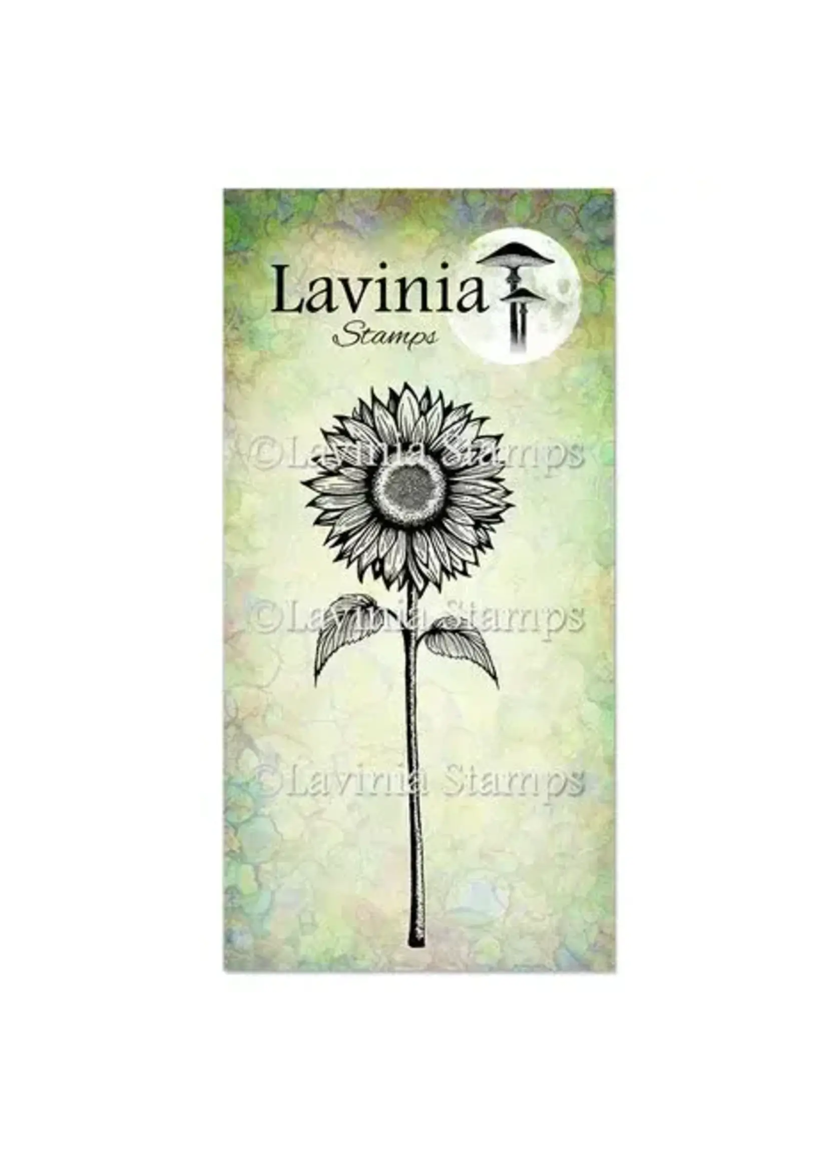 Open Sunflower Stamp (LAV986)