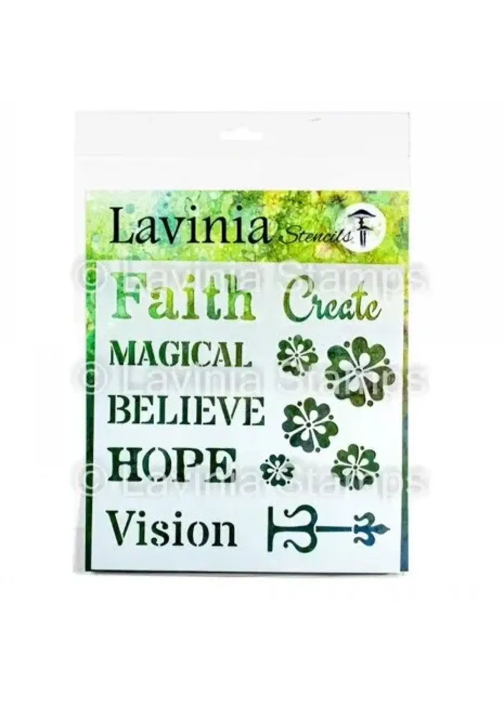 Words 1 Stencils (ST035)