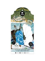 SL-CF-TAGBL13 - StudioLight Labelpapierblok – White Tags Christmas Forest nr. 13