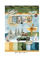 SL-CF-DCPP473 - StudioLight Die-Cut Designpapierblok – DIY Paper Christmas Forest nr. 473