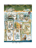 SL-CF-CMP40 - StudioLight Kaartenblok – Christmas Forest nr. 40
