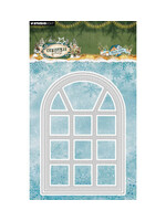 SL-CF-CD1112 - StudioLight Stansmallen – Window Shape Christmas Forest nr. 1112