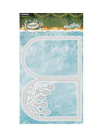 SL-CF-CD1111 - StudioLight Stansmallen – Folded Card Shape Christmas Forest nr. 1111