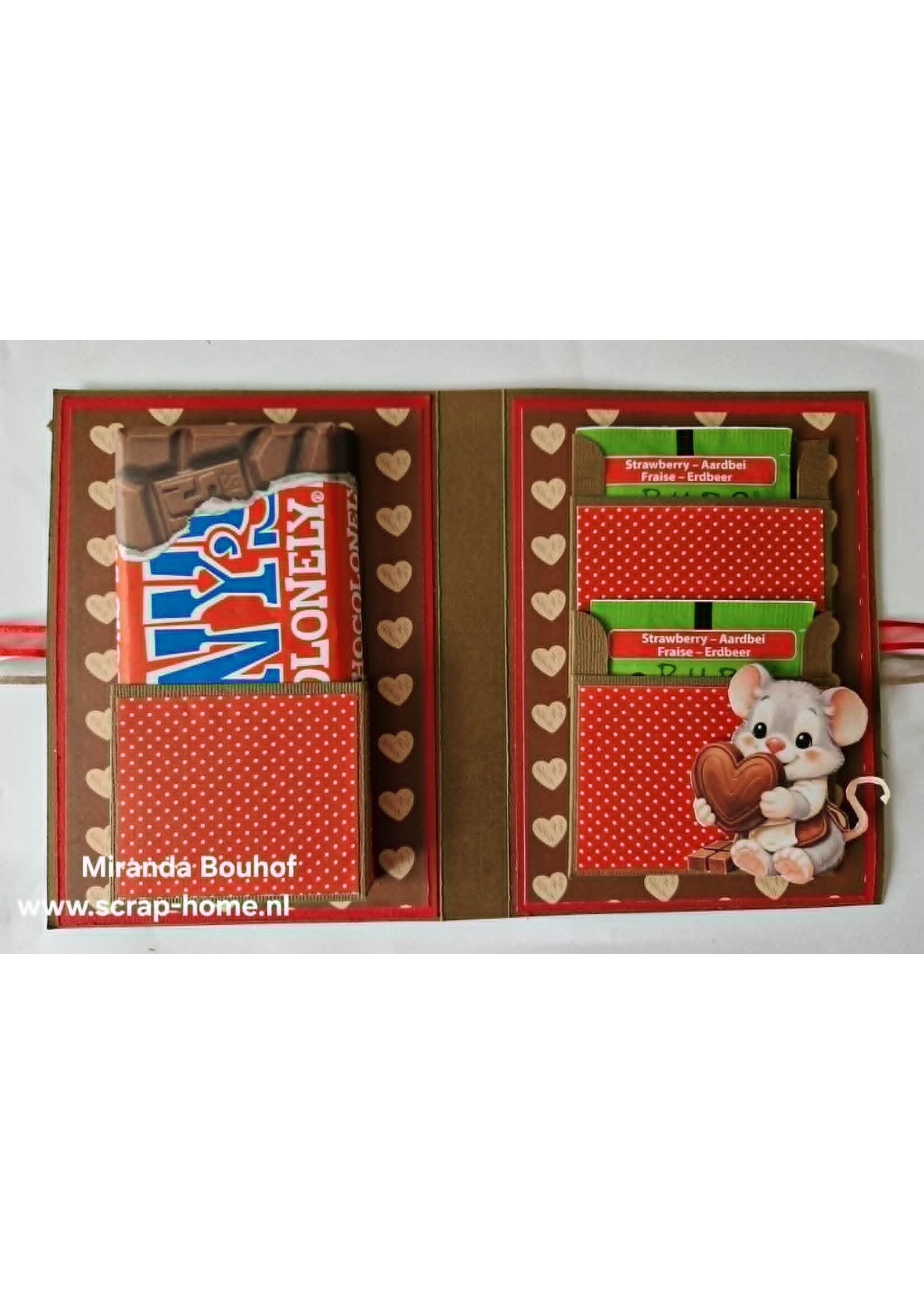 Chocolade Tony en Thee Kaart
