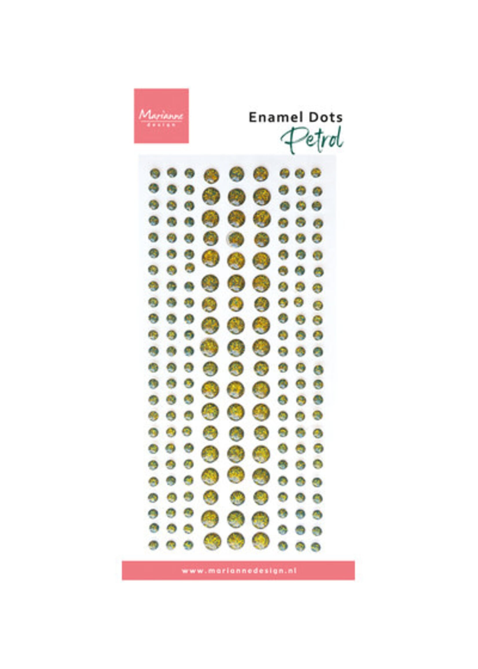 PL4543 - Enamel Dots – Petrol