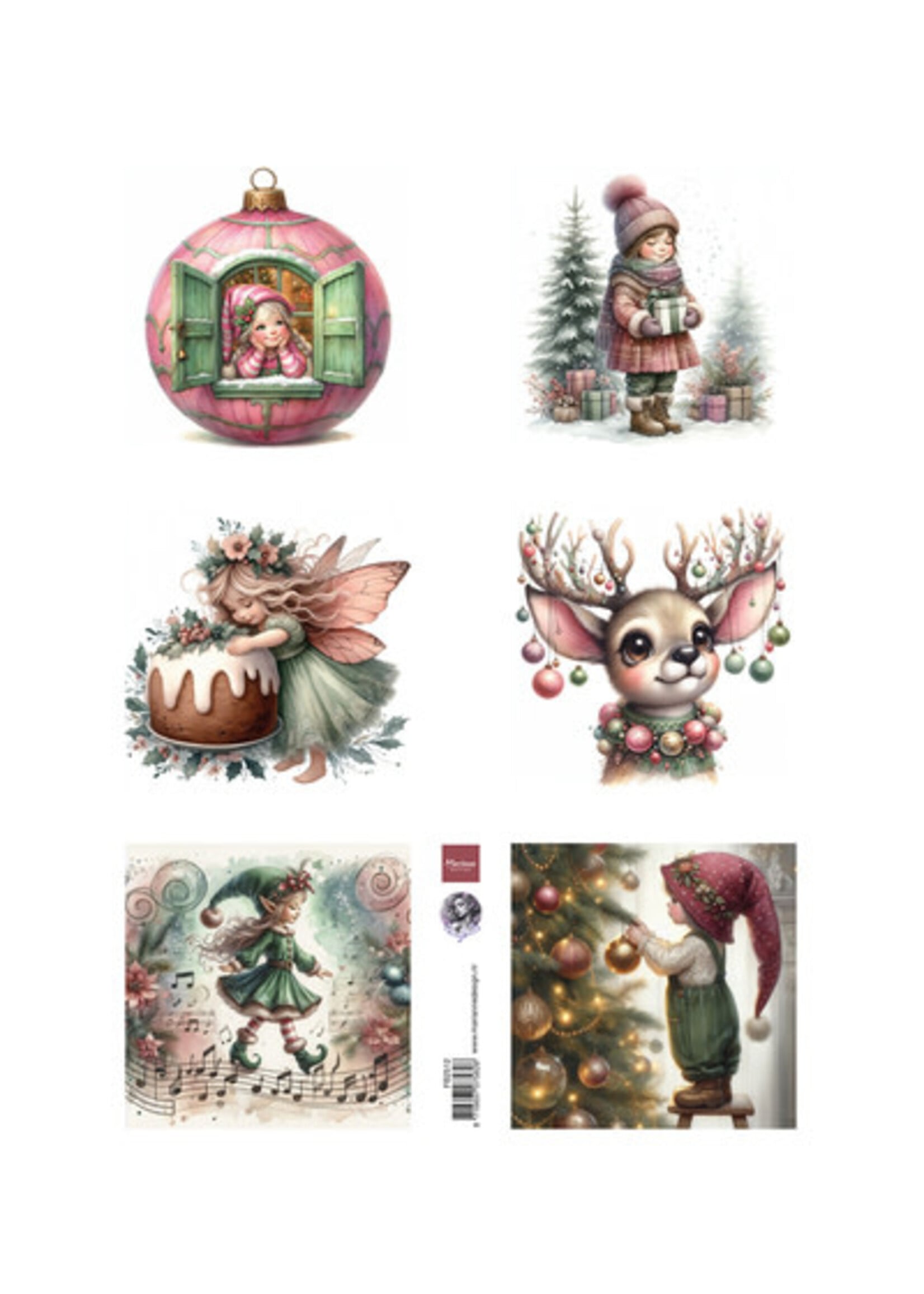 FB2512 - Knipvel A4 – Fairybells – Enchanted