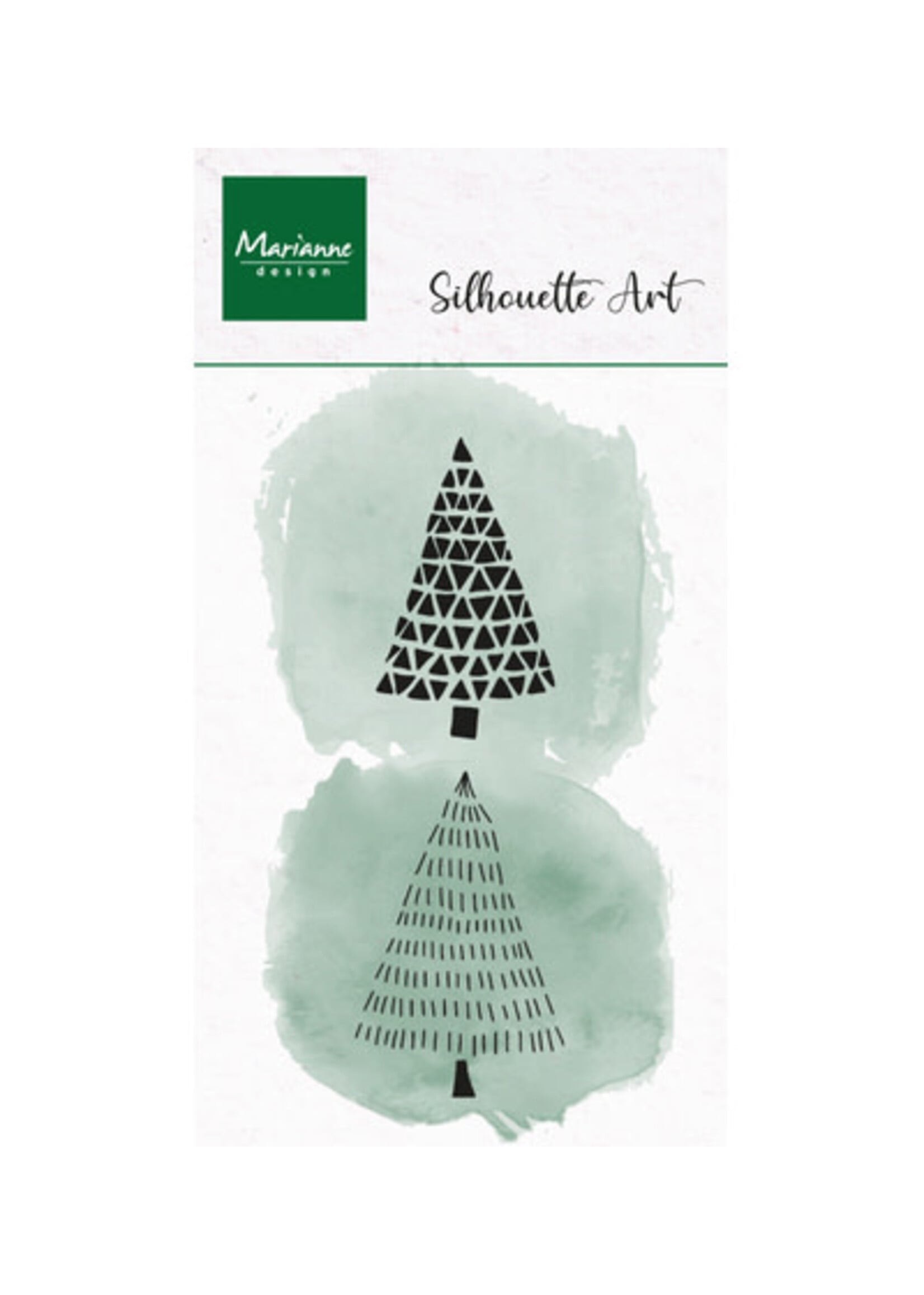 CS1202 - Clear Stamp – Silhouette Art – Merry Trees