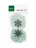 CS1199 - Clear Stamp – Silhouette Art – Ice Crystals