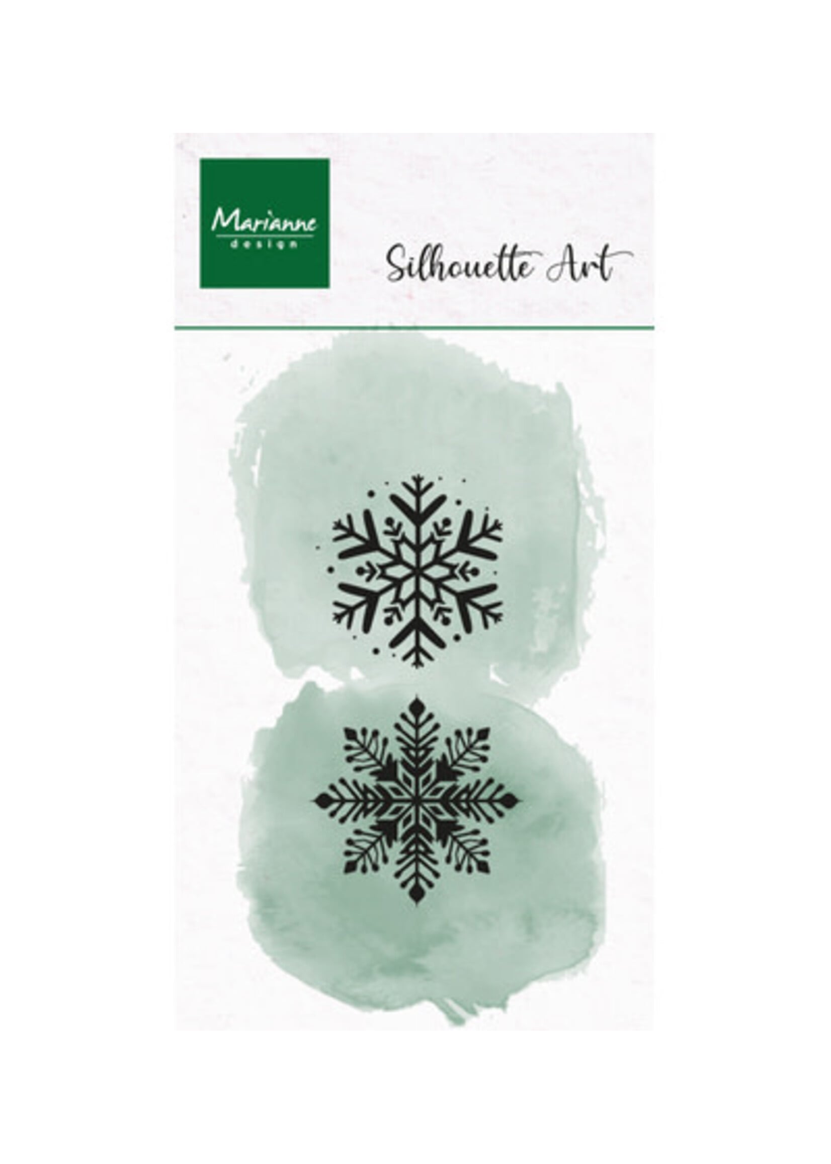 CS1199 - Clear Stamp – Silhouette Art – Ice Crystals