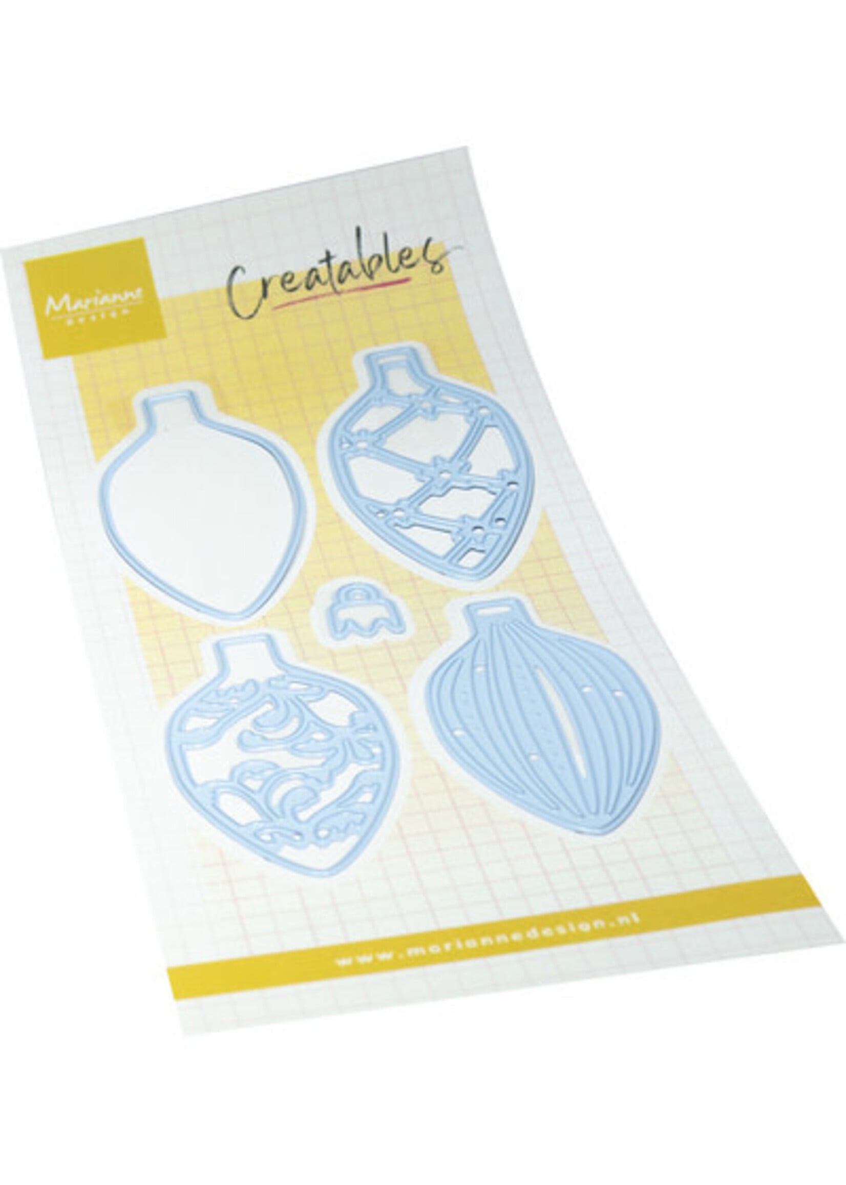 LR0968 - Creatables – Christmas Baubles (oval)