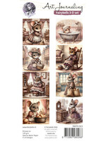 Fairybells 3-D setje Vintage muizen 1 # uitlevering start 10 juli