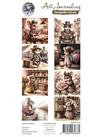 Fairybells 3-D setje Vintage muizen 2 # uitlevering start 10 juli