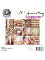 Art Journaling & Card Making Backgrounds Set Vintage muizen # uitlevering start 10 juli