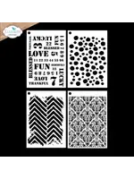 Beautifully Worn Journal Stencils 11 by Devid Roodenburg (S061)