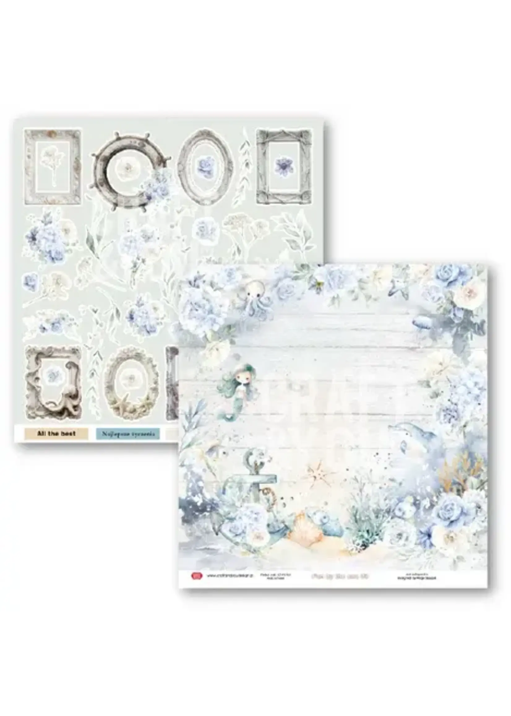 Fun by the Sea 12x12 Inch Paper Set 250gsm (12sheets) (CPS-FUN30-12)