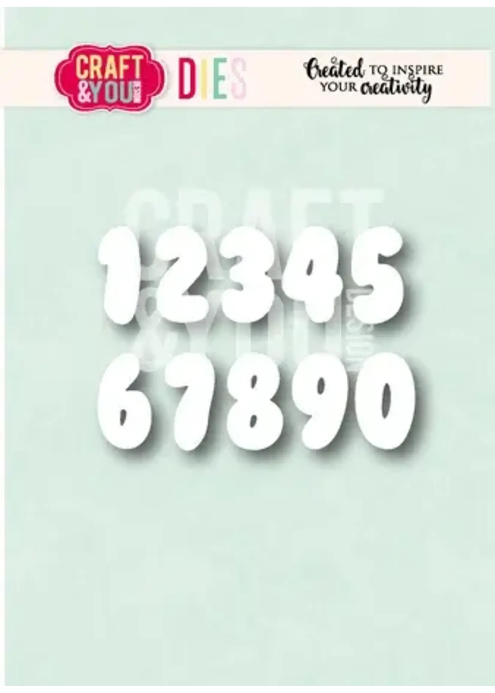 Bubble Numbers Dies (CW416)