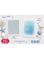 Scale Pattern A6 Stenci (SC021)