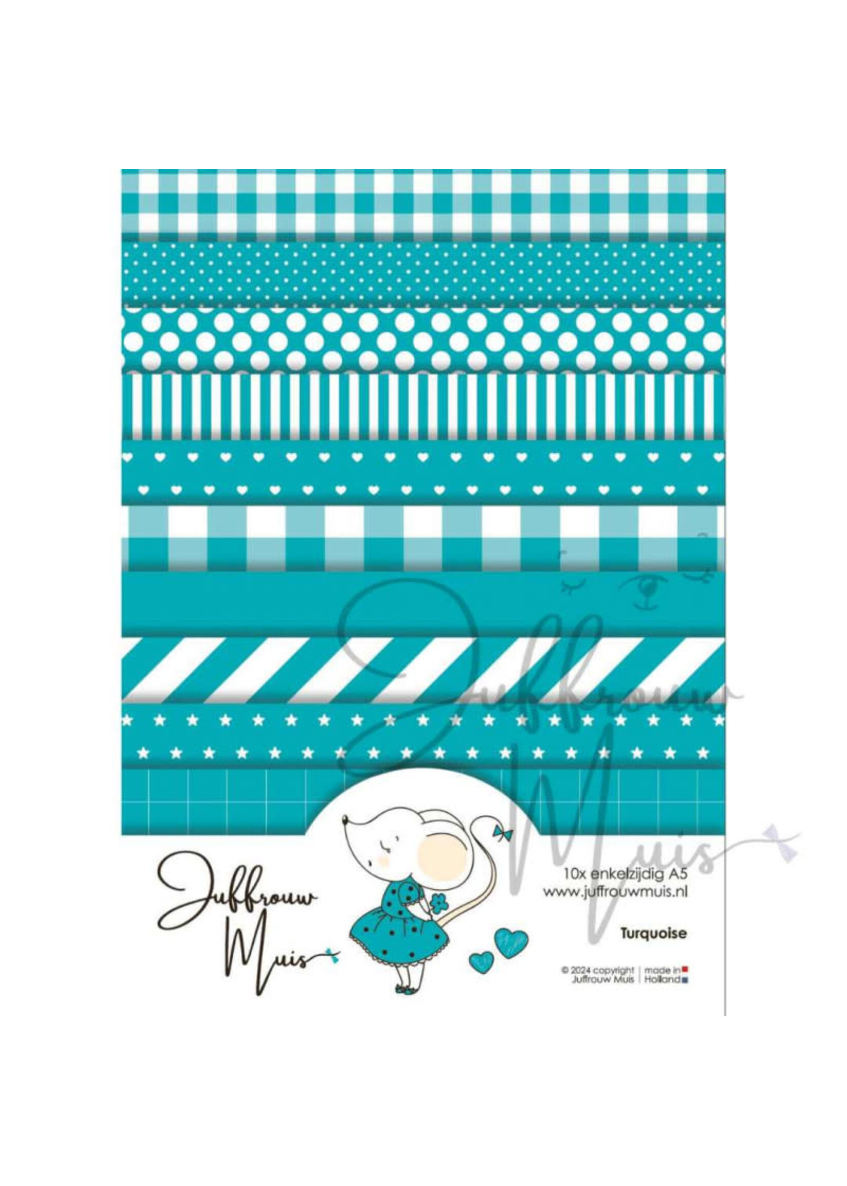 Tiny Cardstock - A5 - Turquoise