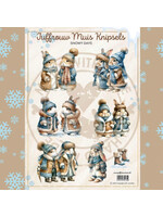 Juffrouw Muis Knipsel - Snowy Days