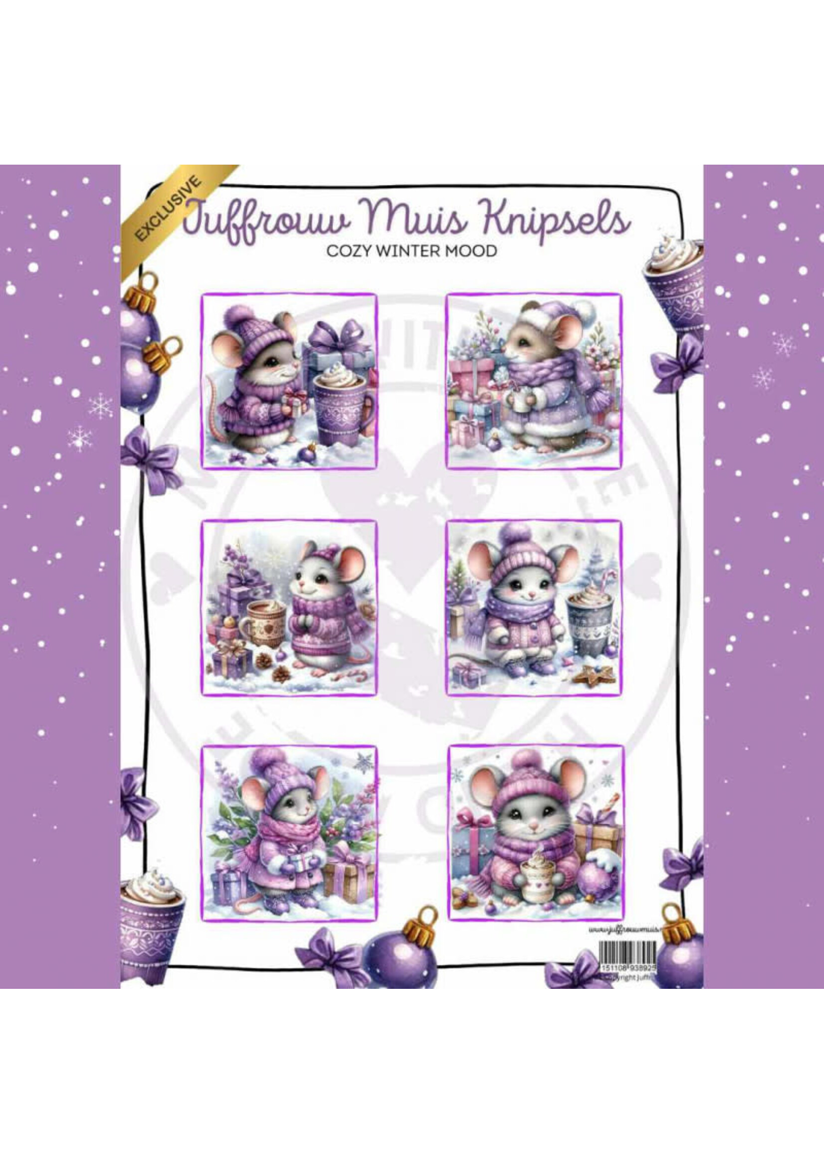 Juffrouw Muis Knipsel - Cozy Winter Mood - Exclusive