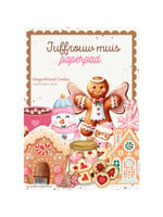 Juffrouw Muis Paperpad - Gingerbread Cookie